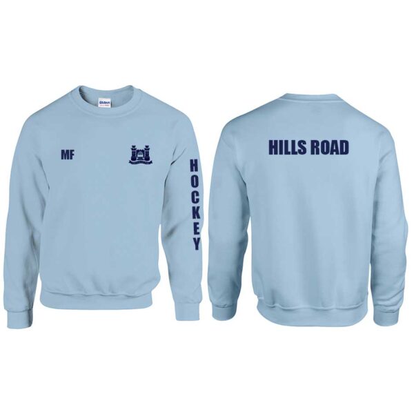 Hills Road Sixth Form Sweater Sky