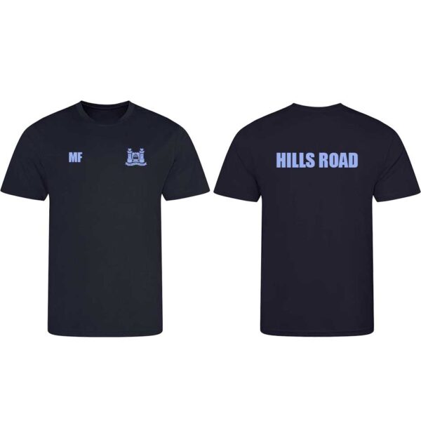 Hills Road Sixth Form T-Shirt Navy